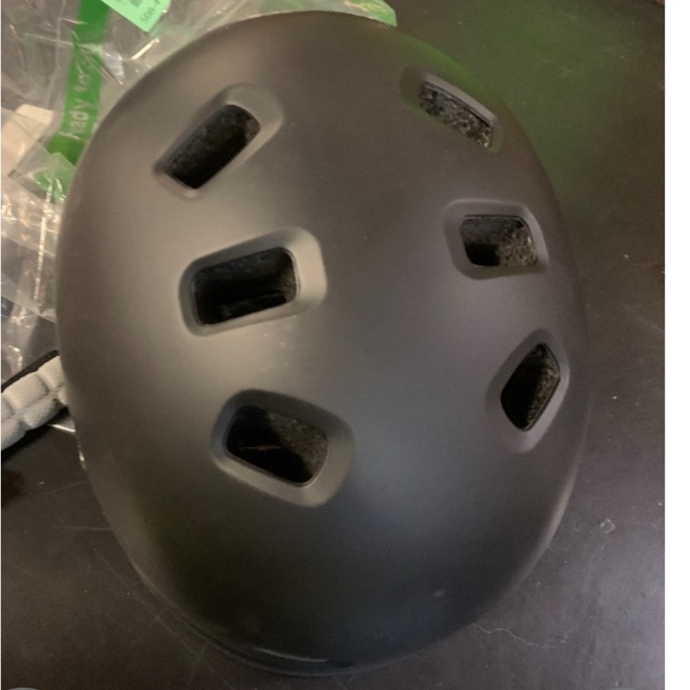 Black Skate Helmet Medium